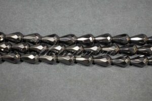 Гематит капля граненая 8*12