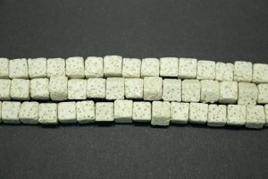 Лава вулканическая белая кубик 6*6 мм