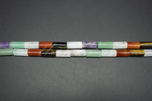 Микс камней цилиндр 8*16 мм