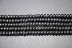 Шунгит рондель 6*4 мм